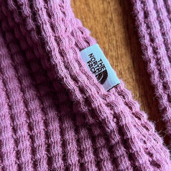 The North Face waffle mockneck shirt M - Picture 3 of 7